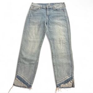7 For All Mankind Light Wash Denim Jeans